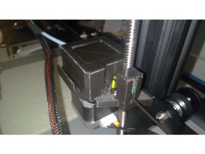 extrusora de cobertura Impressora 3d peças tampa cr10 cr10s creality 3d print model - Mito3D