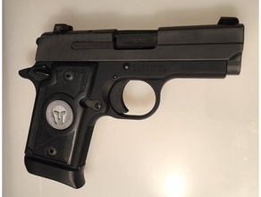 sig p938 sardı yedek parça 9mm tabanca kabza sauer 3d print model - Mito3D