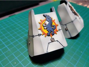 titan - simge-fre gryphonicus oyunlar simge 40k tarikat mechanicus wardog warhammer40k warhammer 40000 warhound 3d print model - Mito3D