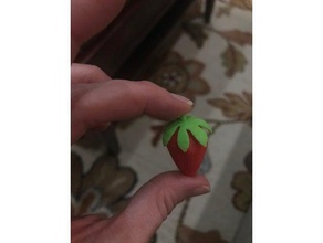strawberry food & drink 3d print model - Mito3D