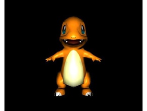charmander-pokemon http roestudioscouk models 3d print model - Mito3D