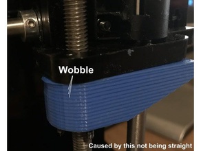 wobble fix geeetech prusa i3 x acrylic 3d printer parts i3b acryli i3x 3d print model - Mito3D