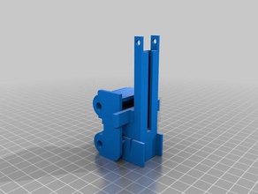 mp mini-dremel-laser-quick release Halterung 3d Drucker Zubehör 3d print model - Mito3D