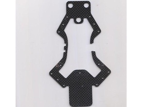 mach 25 bottom frame hobby fpv racing quadcopter replacement part 3d print model - Mito3D