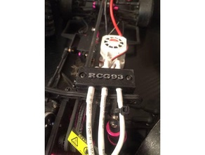 fixe c bles fırçasız r araçlar motor kablo sabit rc araba 93 çete 3d print model - Mito3D