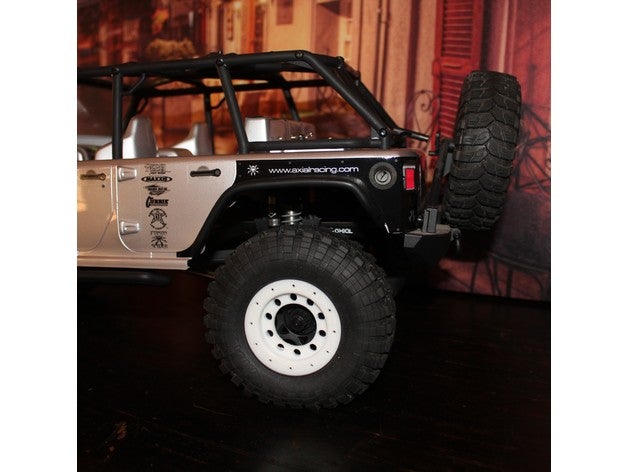 axial scx10-Rad mod Fahrzeuge 3D print model - Mito3D