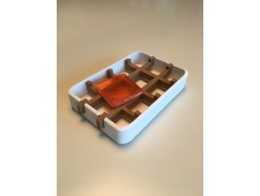 soap holder porte savon bathroom porte-savon support 3d print model - Mito3D