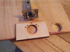 cerniera dima di taglio laser porta dell'armadio da cucina cerniere utensili a mano jig lasercut strumento 3d print model - Mito3D