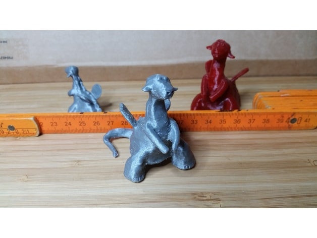 dragón las esculturas 123d catch en la licuadora 3D print model - Mito3D