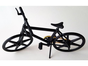 bycicle model construction toys toy 3d print model - Mito3D