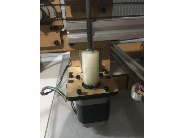 makerfarm prusa i3v asse z accoppiatori Stampante 3d parti stepper accoppiatore z-asse 3D print model - Mito3D