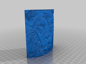 l nos león decoración 3d print model - Mito3D