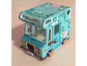 animal crossing camper giochi e giocattoli ccam il auto nintendo tasca camp 3d print model - Mito3D