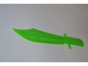 custom knife 3d printing 3d print model - Mito3D
