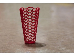 honeycomb vase organization 3d print model - Mito3D