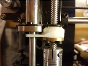 geeetech prusa i3 leadscrew z-axis anti wobble 3d printer parts 8mm fix lead nut screw 3d print model - Mito3D