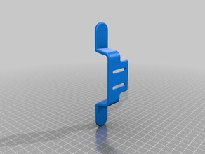cable holder household bracket management 3d print model - Mito3D