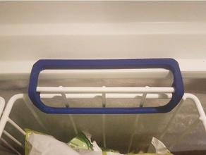 freezer basket holder gefriertruhe korb griff kitchen & dining 3d print model - Mito3D