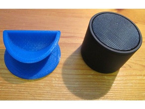 haut-parleur bluetooth dotée de chaises longues l'audio support 3d print model - Mito3D