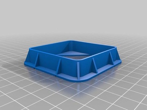 square cookie cutter - 55mm Küche und Esszimmer 3d print model - Mito3D