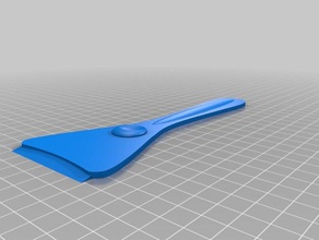 grattoir gel 3d printing 3d print model - Mito3D