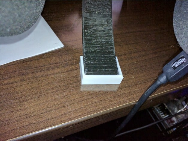 cuffia base di stop audio le cuffie titolare 3D print model - Mito3D