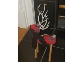 reindeer antler mod christmas decoration decor 3d print model - Mito3D