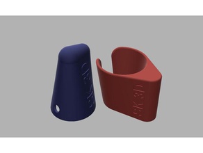 holder clips gx2 ugly stik fishing rod sport & outdoors 3d print model - Mito3D