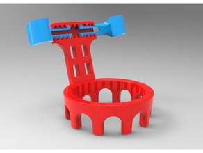 phone holder car mobile cup 3d print model - Mito3D
