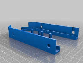 aaa pegboard battery holder extended gadgets 3d print model - Mito3D