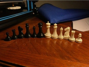 chess set cr-10 solidworks 3d print model - Mito3D