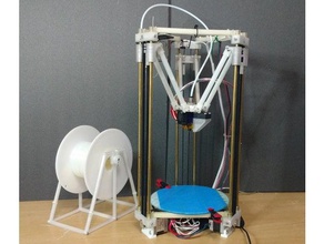 rostock nano delta 3d printer printers builder robot idbox reprap rostocknano mini 3d print model - Mito3D