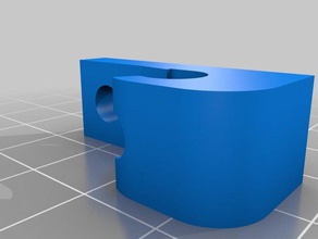 closetmaid wall hook replacement parts wallhook 3d print model - Mito3D