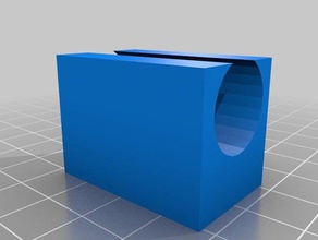 suporte de tubo 14 mm exterior e jardim 3d print model - Mito3D