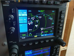 garmin gns 530 - flight simulator interface de hardware A impressão 3d arduino aviação aviónica cessna 172 simulação voo gps o x-plane 3d print model - Mito3D