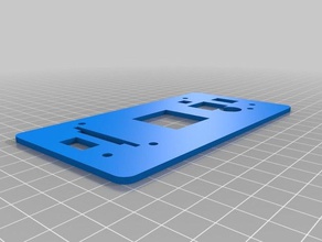 ezt 3d t1 delta de l'imprimante plaque face L'imprimante pièces 3d print model - Mito3D