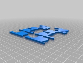randomized block puzzle puzzles 3d print model - Mito3D