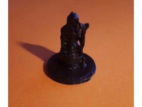 wizard Zauberer 28mm Miniatur Spielzeug & Spiele 28 dnd der Modell tabletop-Spiel Assistent 3d print model - Mito3D