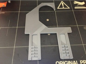 double belt hanger trakline belts accessories 3d print model - Mito3D