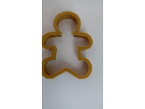 cookiecutter di pan zenzero cookie semolato cutter 3d print model - Mito3D