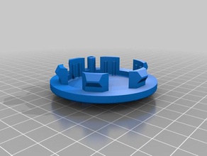 roda da liga do centro de copo ford mondeo mk3 ue partes 3d print model - Mito3D