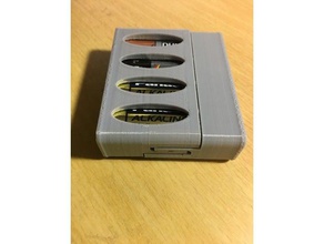 Batterie-box-Aufbewahrung office 3d print model - Mito3D