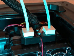 flashforge cp adapter bowden tube teflon 2mm id 4mm od 3d printing creator pro 3d print model - Mito3D