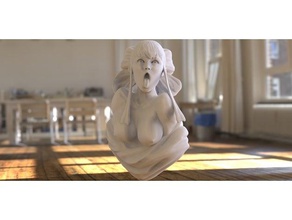 sakura shinguji sculptures wars 3d print model - Mito3D