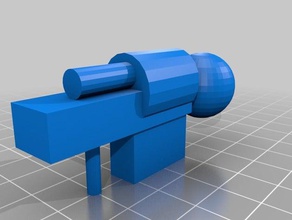 lego alien gun L'impression 3d 3d print model - Mito3D