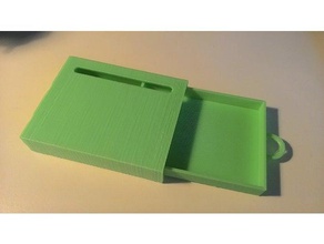 simples recipiente de caixa recipientes a gaveta comprimidos softpiks 3d print model - Mito3D