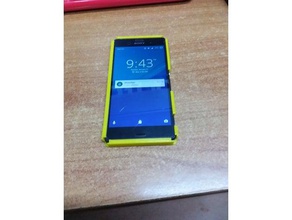 sony xperia z3 phone hardcase mobile casing hard case cover 3d print model - Mito3D