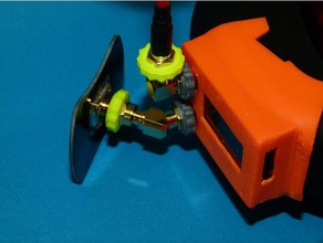 sma çevirici parmak çeşitlilik alıcı anahtarı r c araçlar çomak öfkeli gerçek fındık rp-sma spinner doğru-d İngiliz 3d print model - Mito3D