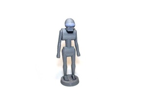 action figure 4232 toys & games animation art cartoon doll dummy robot scifi toy 3d print model - Mito3D