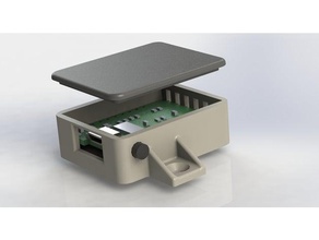 wemos d1 couvercle fileté de l'électronique arduino cas le mini 3d print model - Mito3D